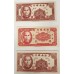 CHINA 19?? . FIVE 5 and TWENTY 20 CENTS BANKNOTES . SPECIMEN